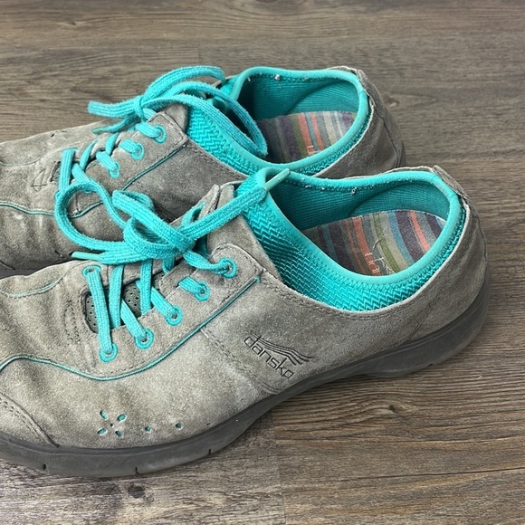 Dansko Elise Suede Comfort Walking Shoes Womens Size 40 Sneaker, size 9 - Picture 7 of 11